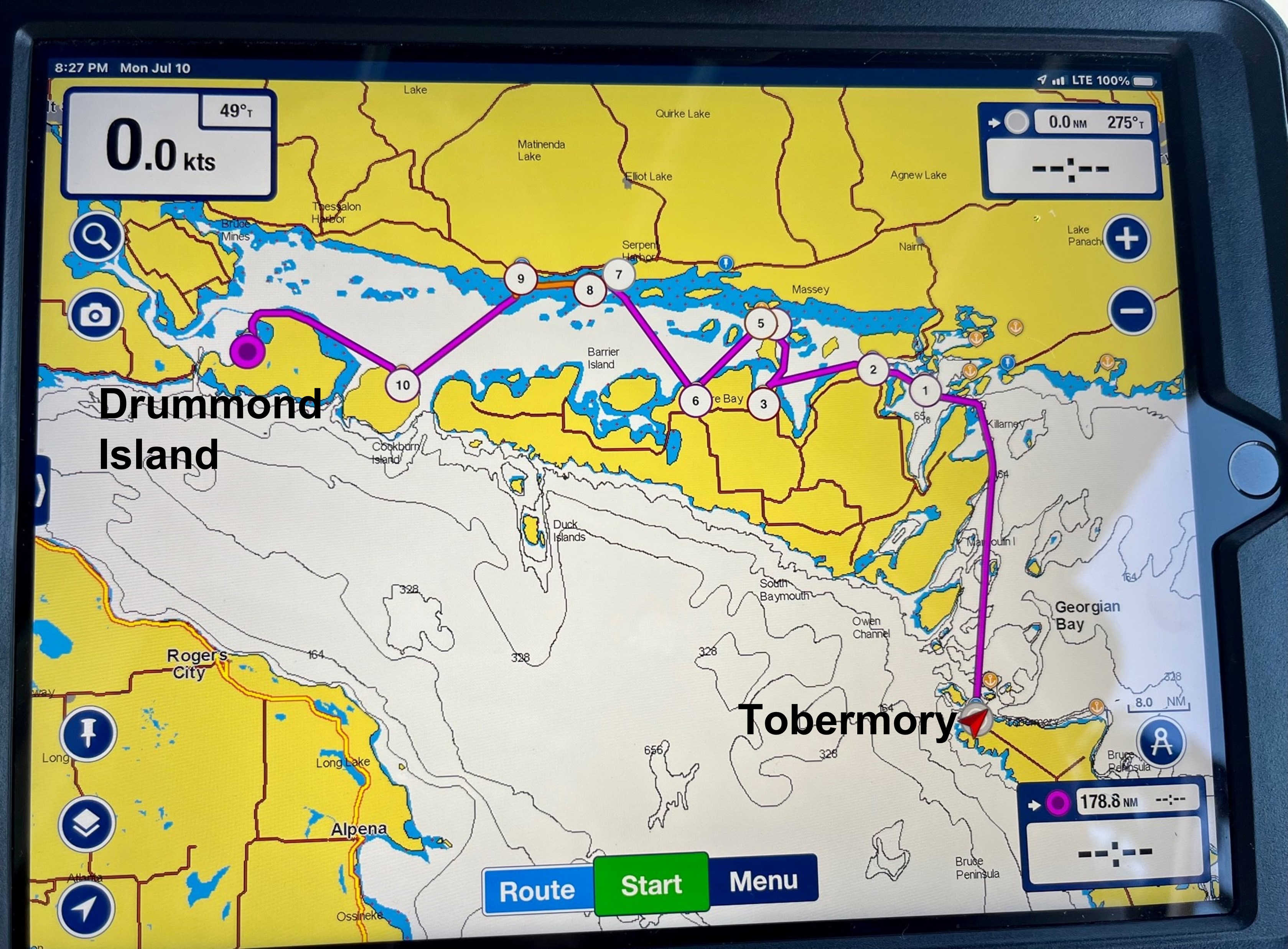 Plotted Our Course – Pat and Cindy's Great Loop Adventure